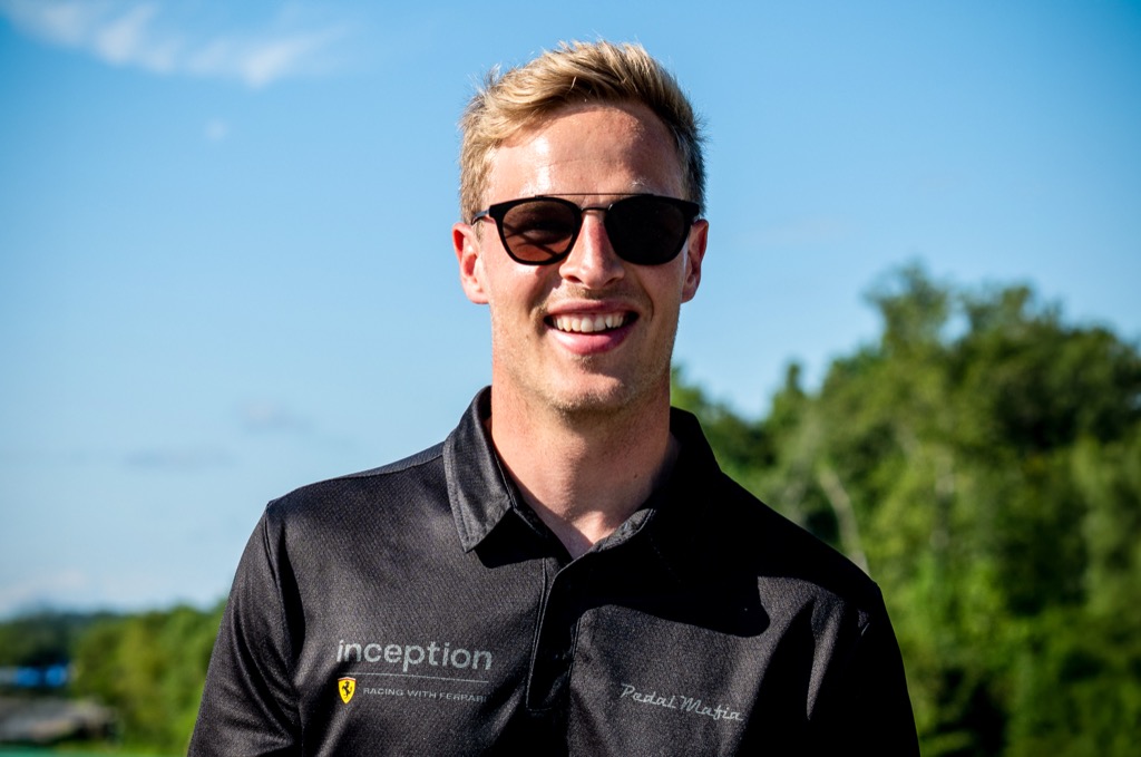 Frederik Schandorff vil tage mesterskabsføring i Virginia. 
(Foto: Inception Racing)